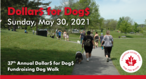 Dollars for Dogs Walk - Canadian Guide Dogs for the Blind Fundraiser 
